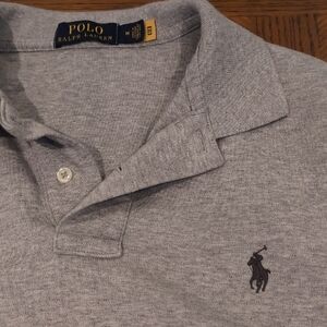 Polo by Ralph Lauren Heather Gray Men's Polo Shirt